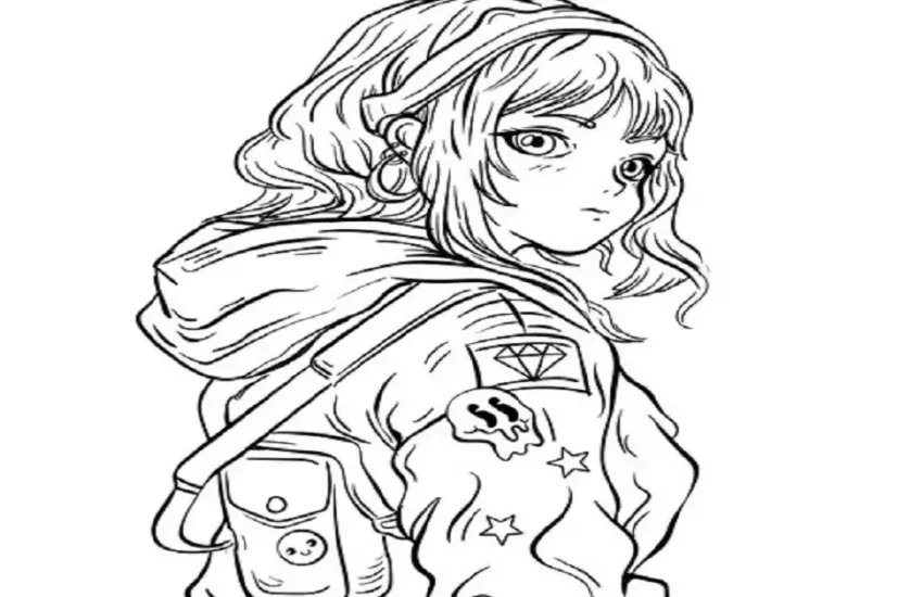 hoodie:2ogdlqveo6s= anime girl drawing